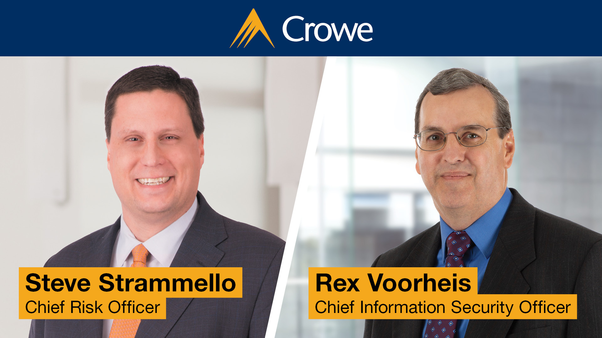 Steve Strammello; Rex Voorheis