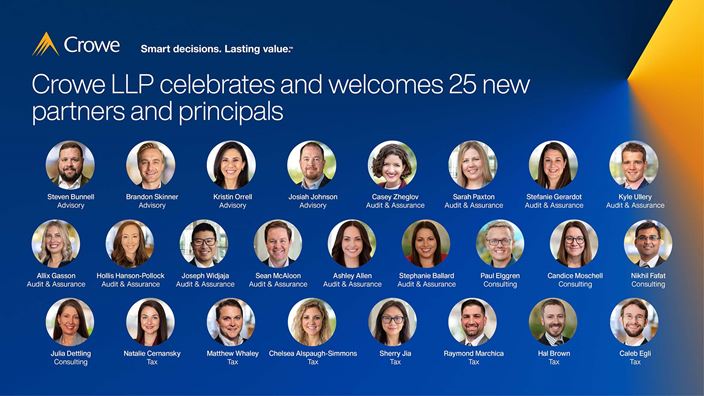 Crowe partners and principals