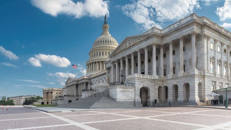 U.S. Capitol building, representing federal tax policy and legislation.