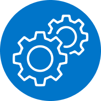 Closing execution icon