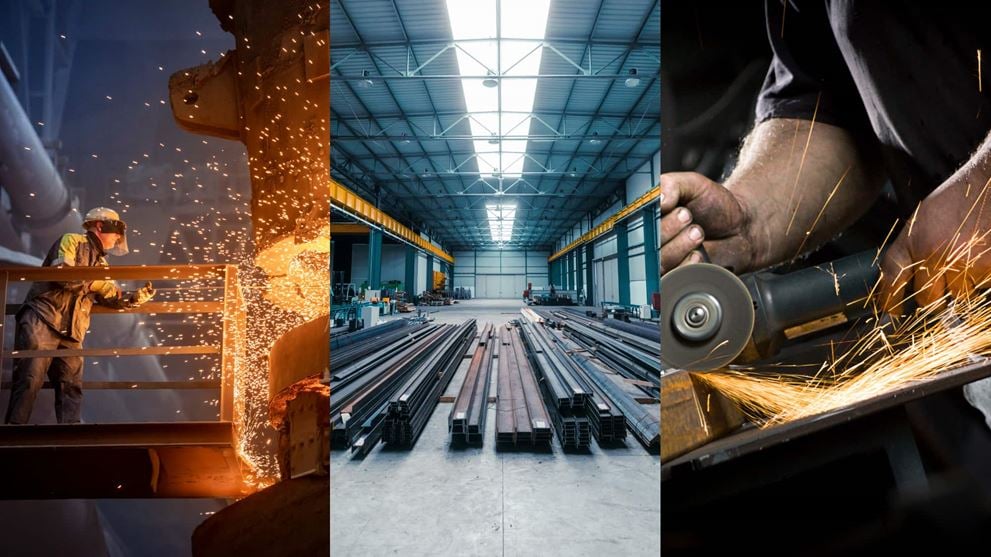 Metals manufacturing operations representing technology adoption, investment, and innovation.