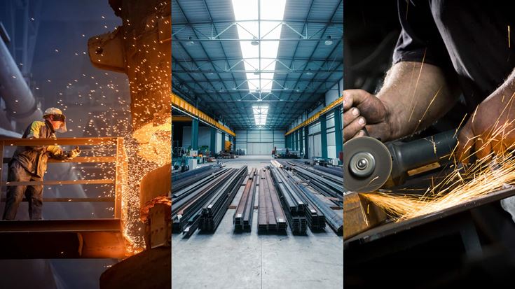 Metals manufacturing operations representing technology adoption, investment, and innovation.