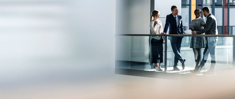 Professionals collaborate on financial reporting and SEC matters, reflecting accessible, responsive expertise.