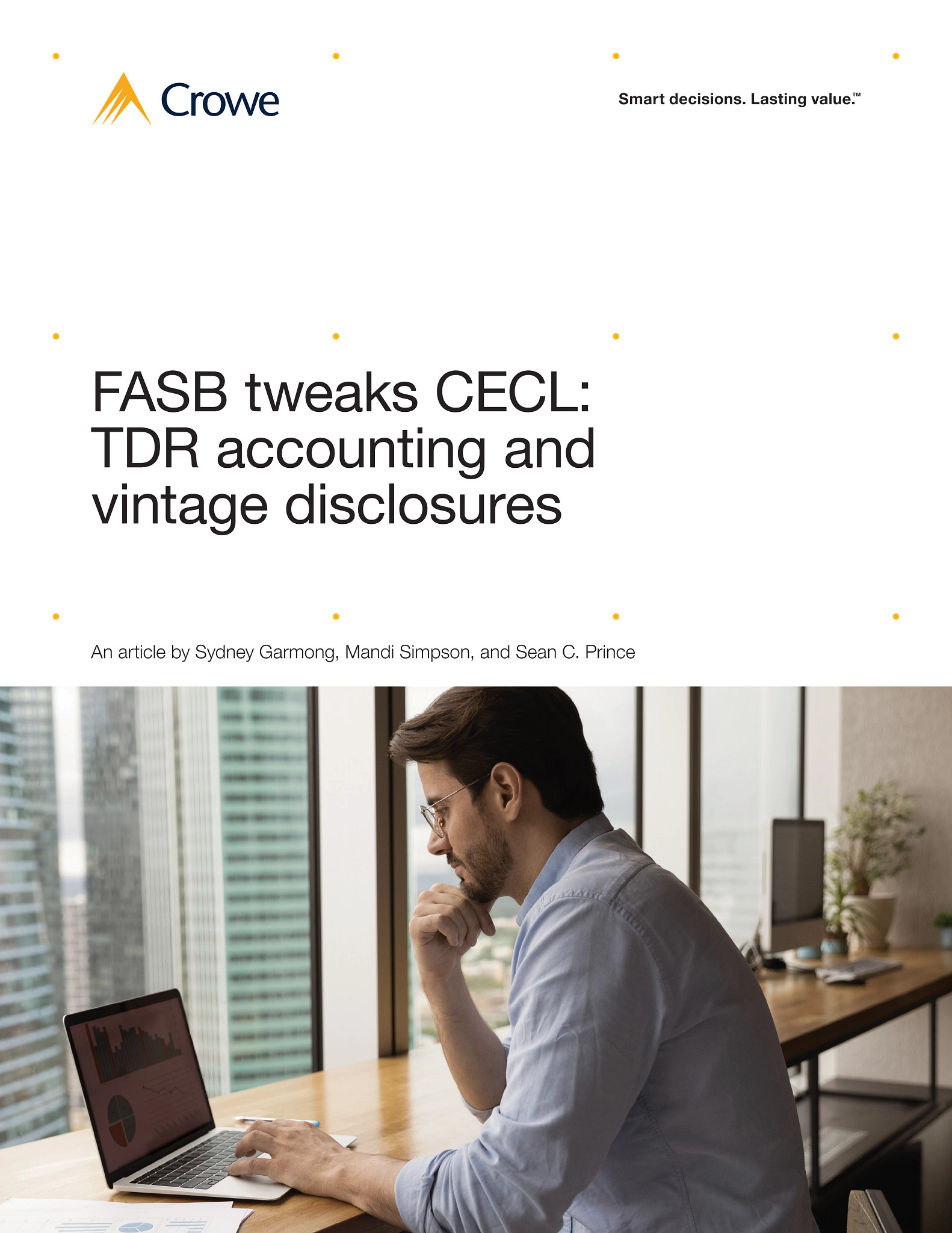 FASB tweaks CECL: TDR accounting and vintage disclosures