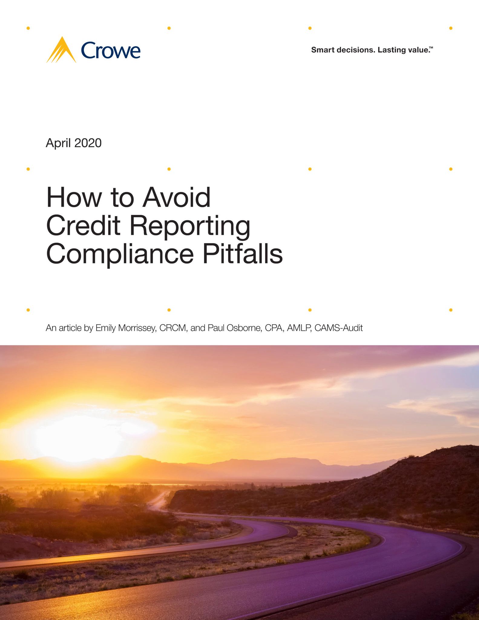 How to Avoid Credit Reporting Compliance Pitfalls