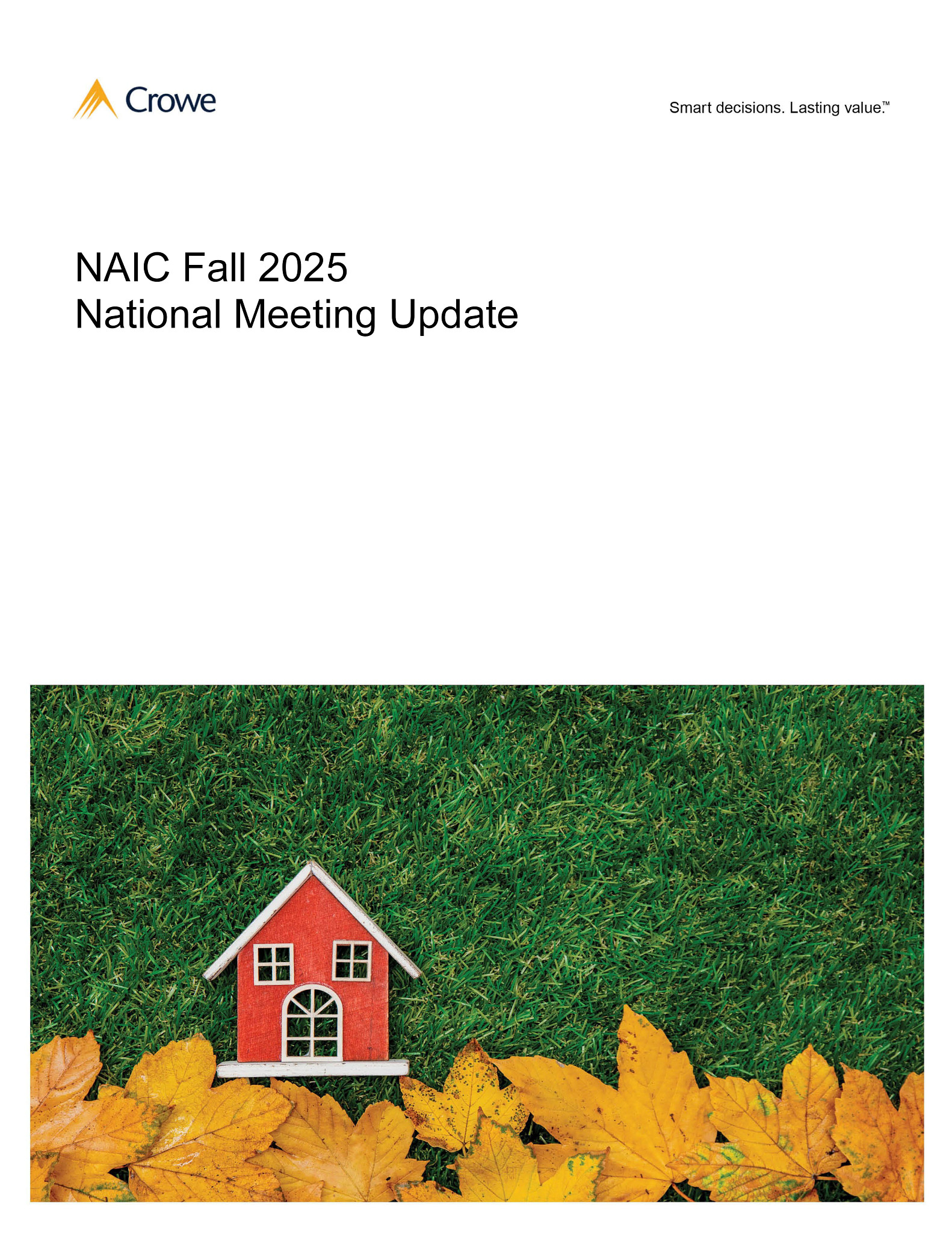 NAIC Fall 2025 National Meeting Update