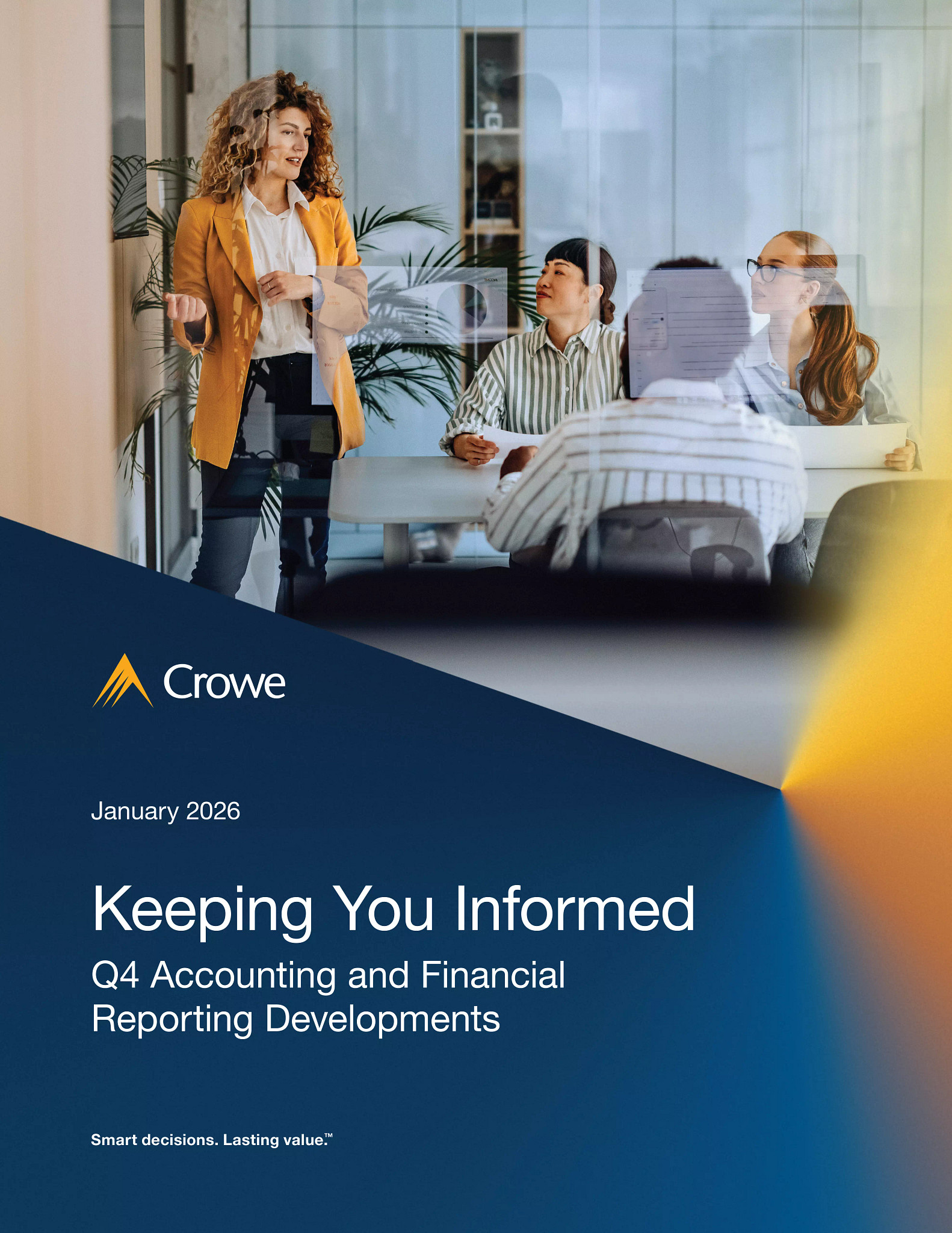 Q4 2025 Accounting and Financial Reporting Developments