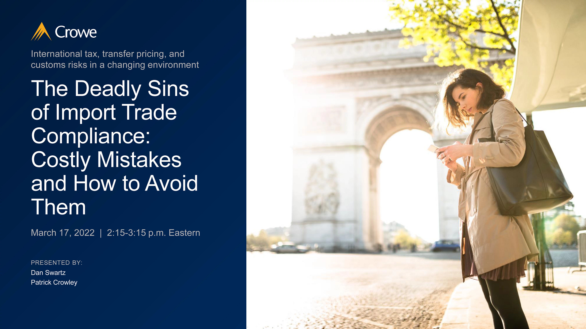 The Deadly Sins of Import Trade Compliance Costly Mistakes
