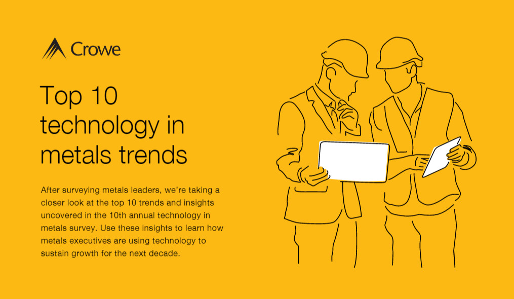 Top 10 technology in metals trends