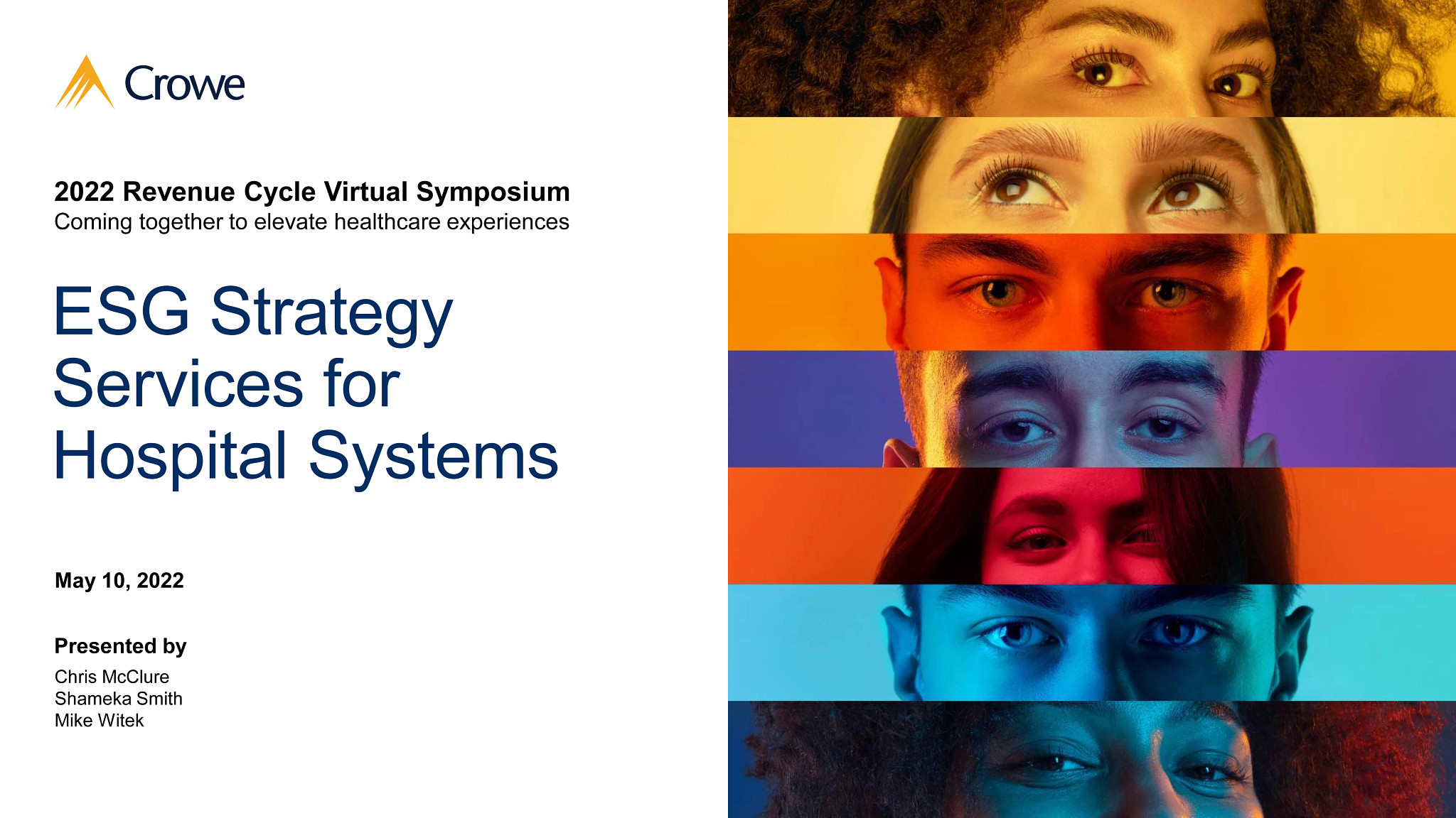 ESG strategy services for hospital systems