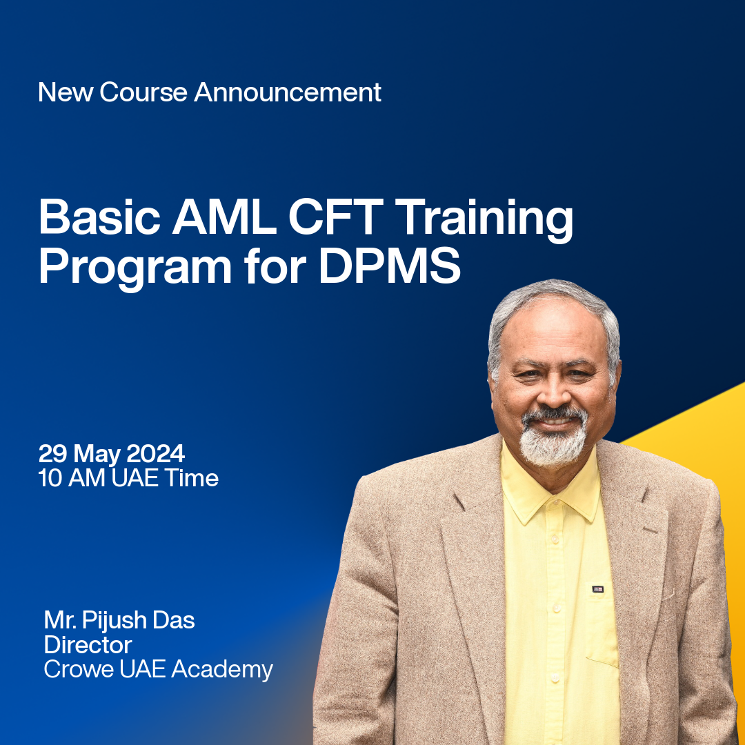 Basic AML CFT Training Program for DPMS