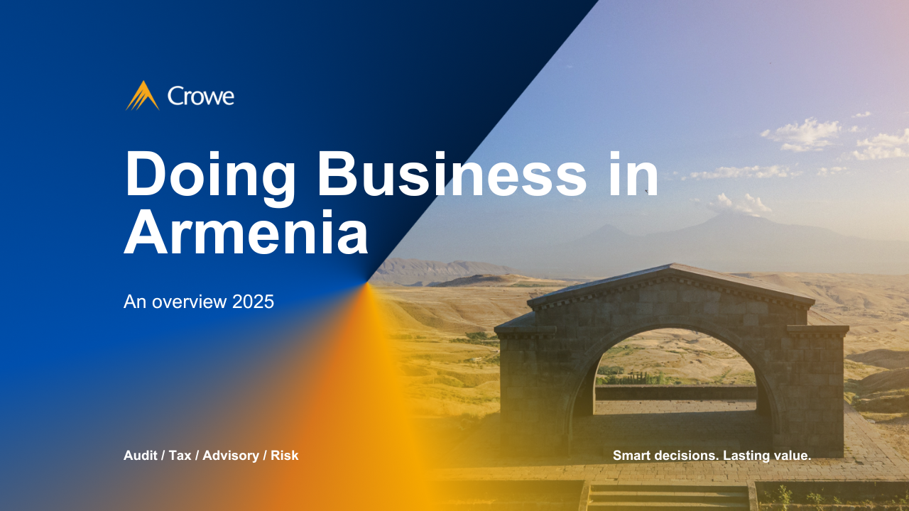 doing business in Armenia 2025