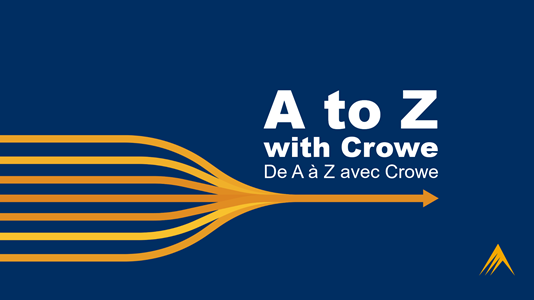 A to Z with Crowe