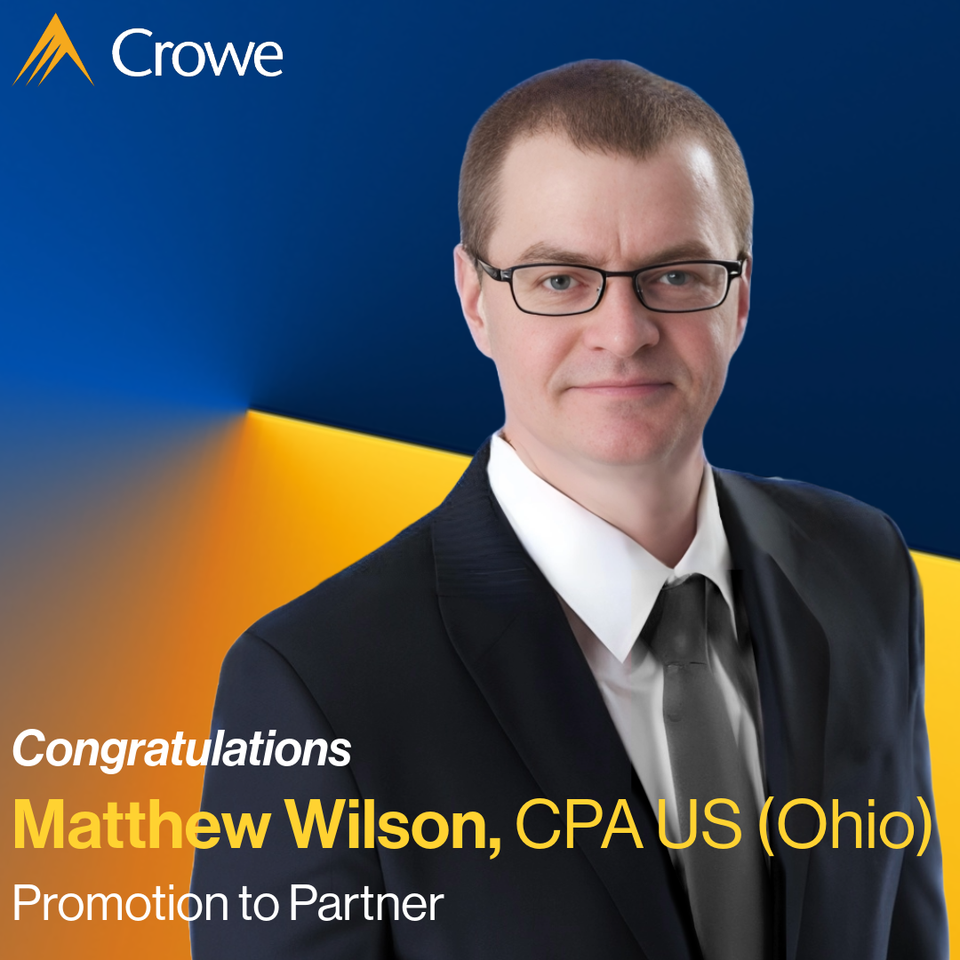 Matthew Wilson Promotion Announcement