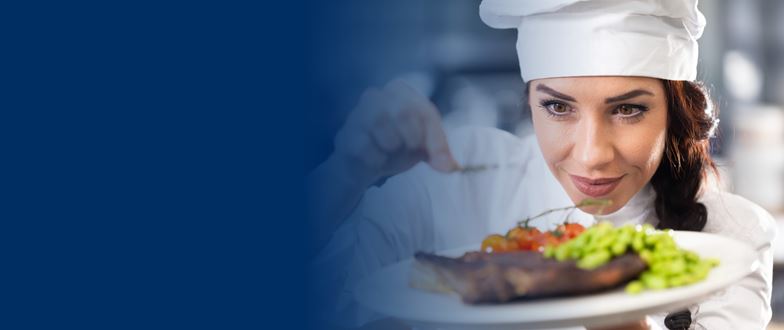 chef in kitchen