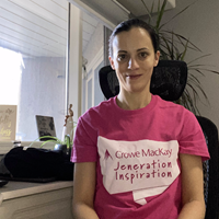 Jennifer Mendes Pink Shirt Day