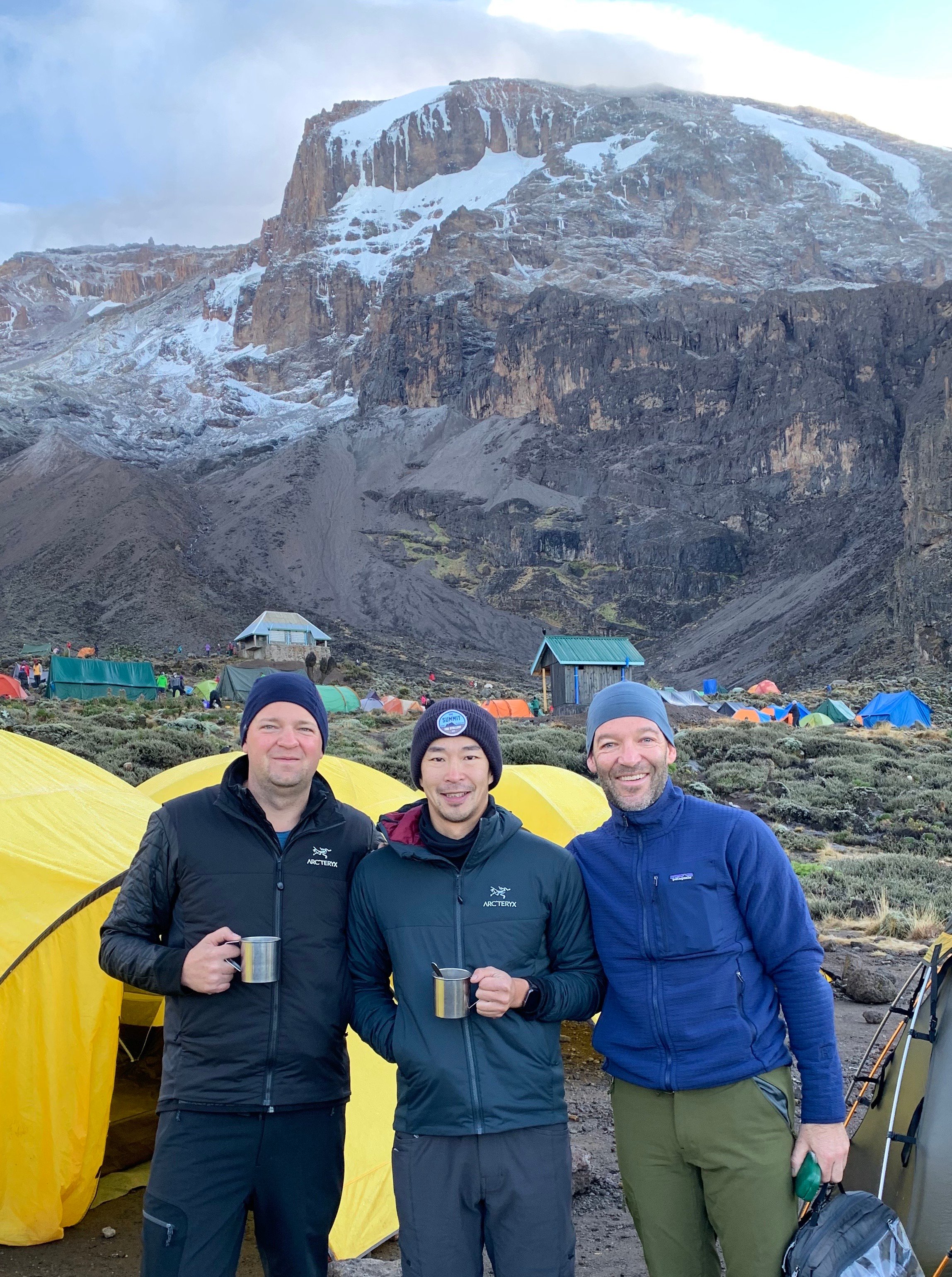 Kieran with Mount Behind