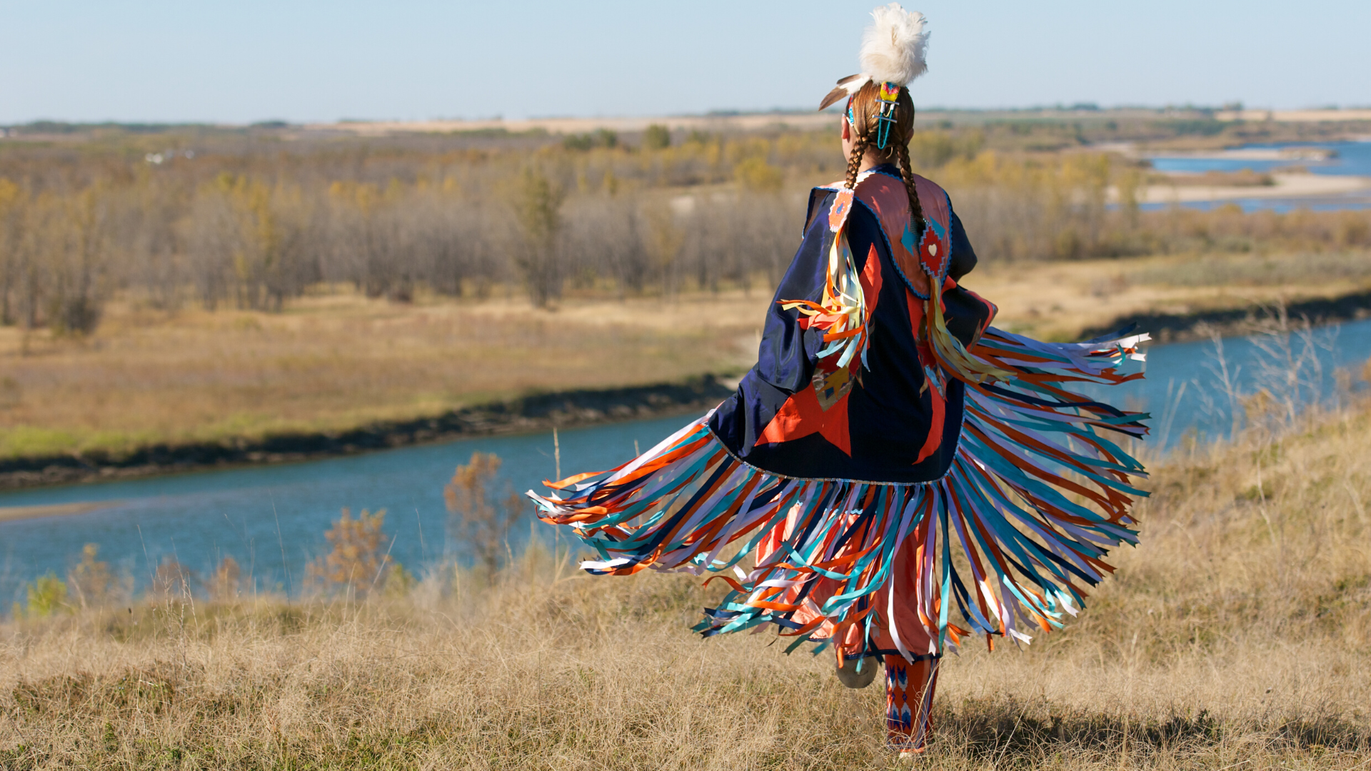 Indigenous Girl Dancing