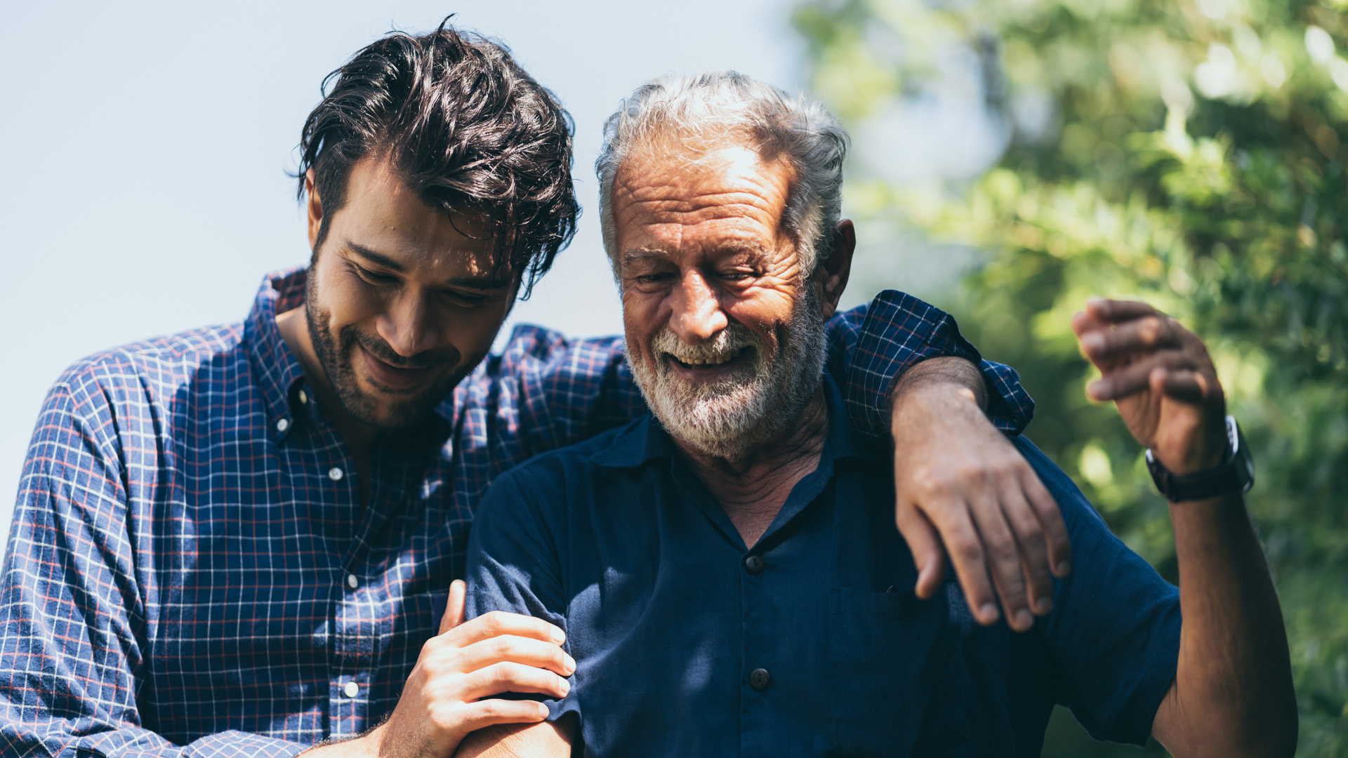 People in the garden