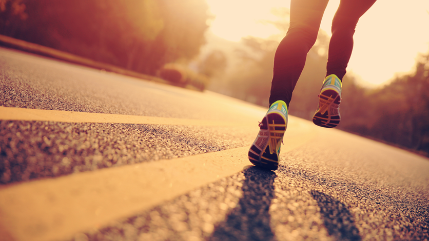 running