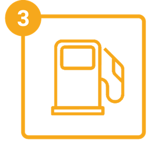 Gas and Fuel Tax Icon