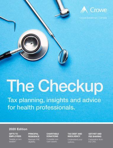 Checkup 2020 for Health Professionals