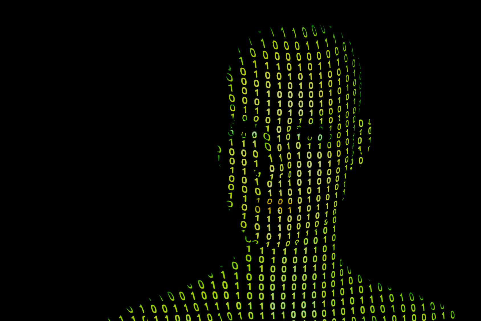 busto de persona robotizada