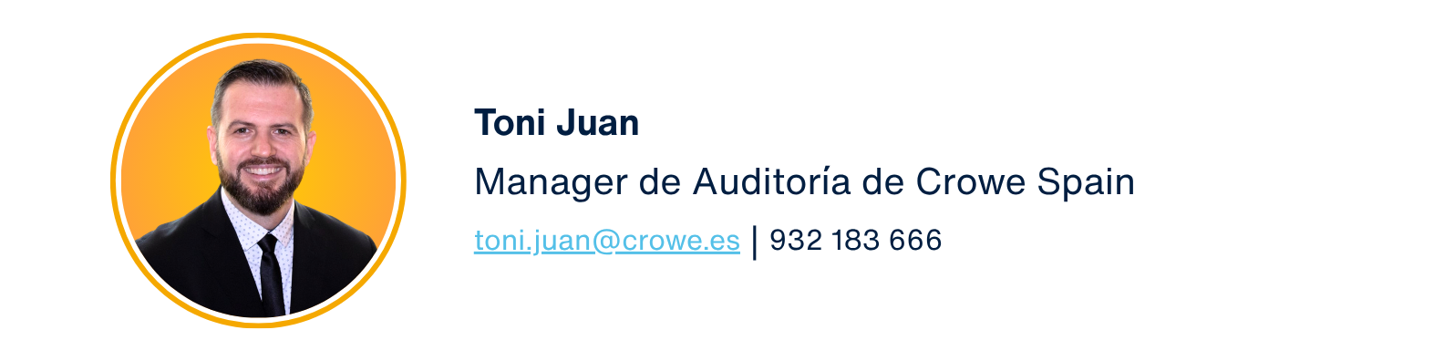 Contacto Toni Juan