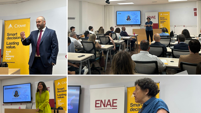 Crowe organiza la jornada “Facilitando la oficina del CFO. Presente continuo”