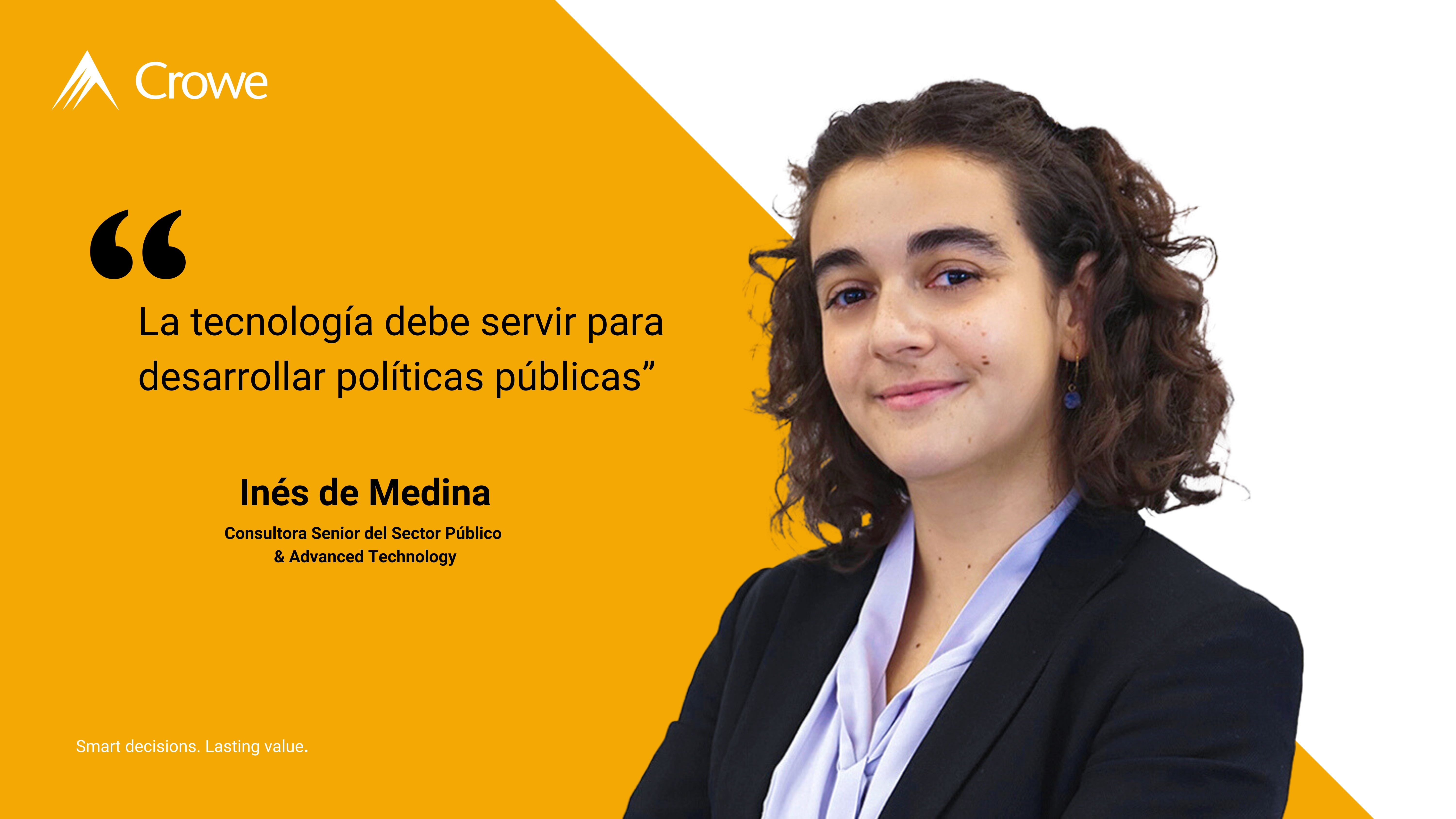 Inés de Medina - Consultora del Sector Público and Advanced Technology