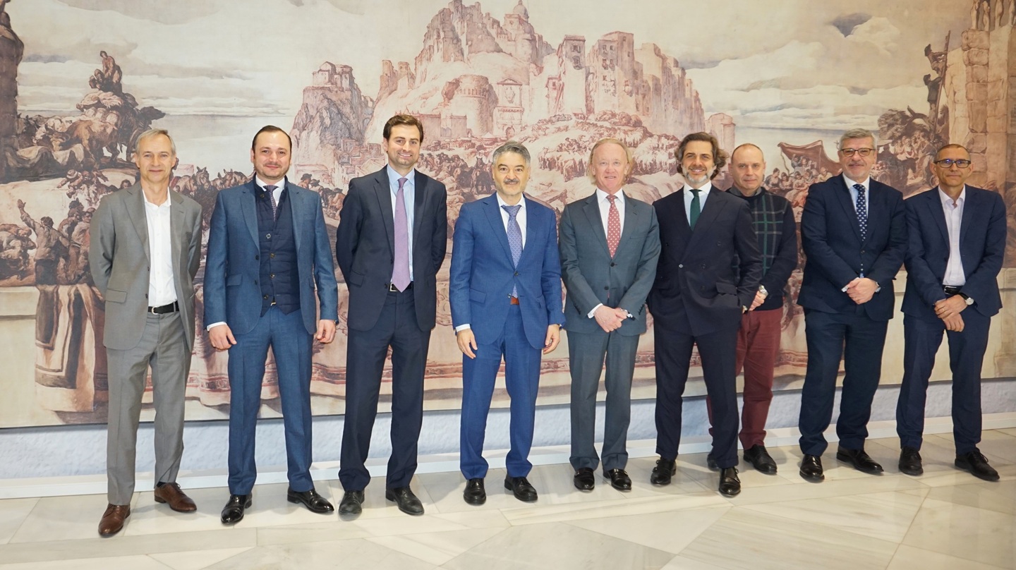 Visita institucional al Banco de España