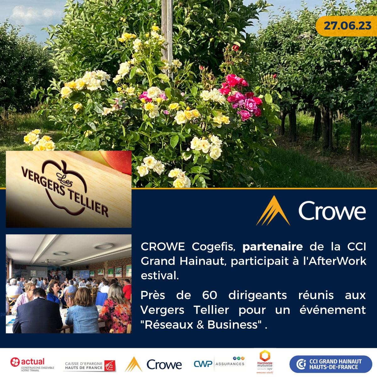 Afterwork Vergers Tellier_Le Quesnoy_ Partenaire