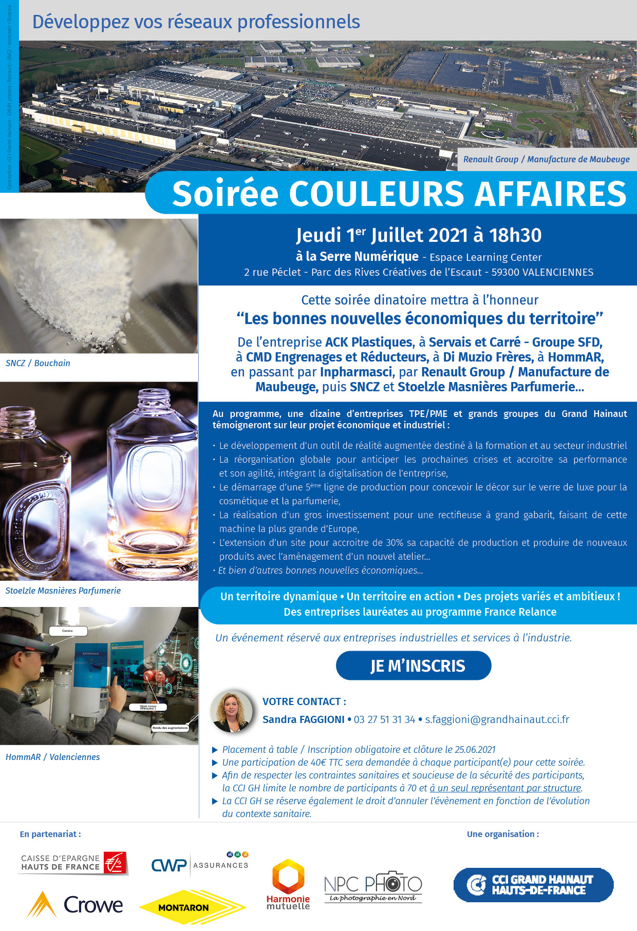 Soirée couleurs Affaires Industrie – 01 07 2021