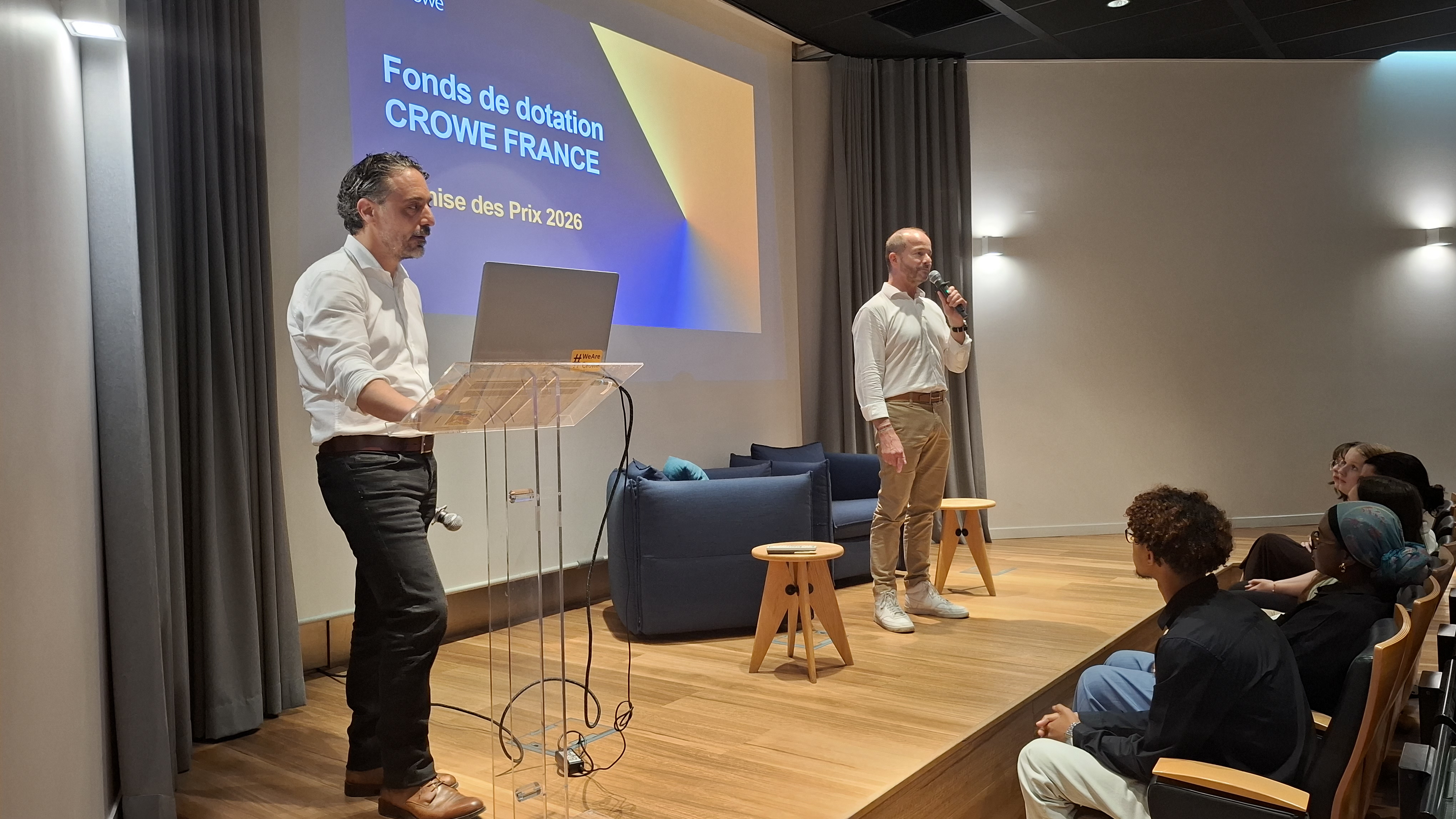 Introduction remise des prix Fonds de dotation Crowe France 2026