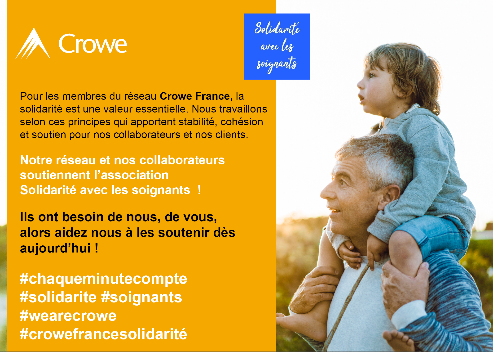 Solidarite avec les soignants