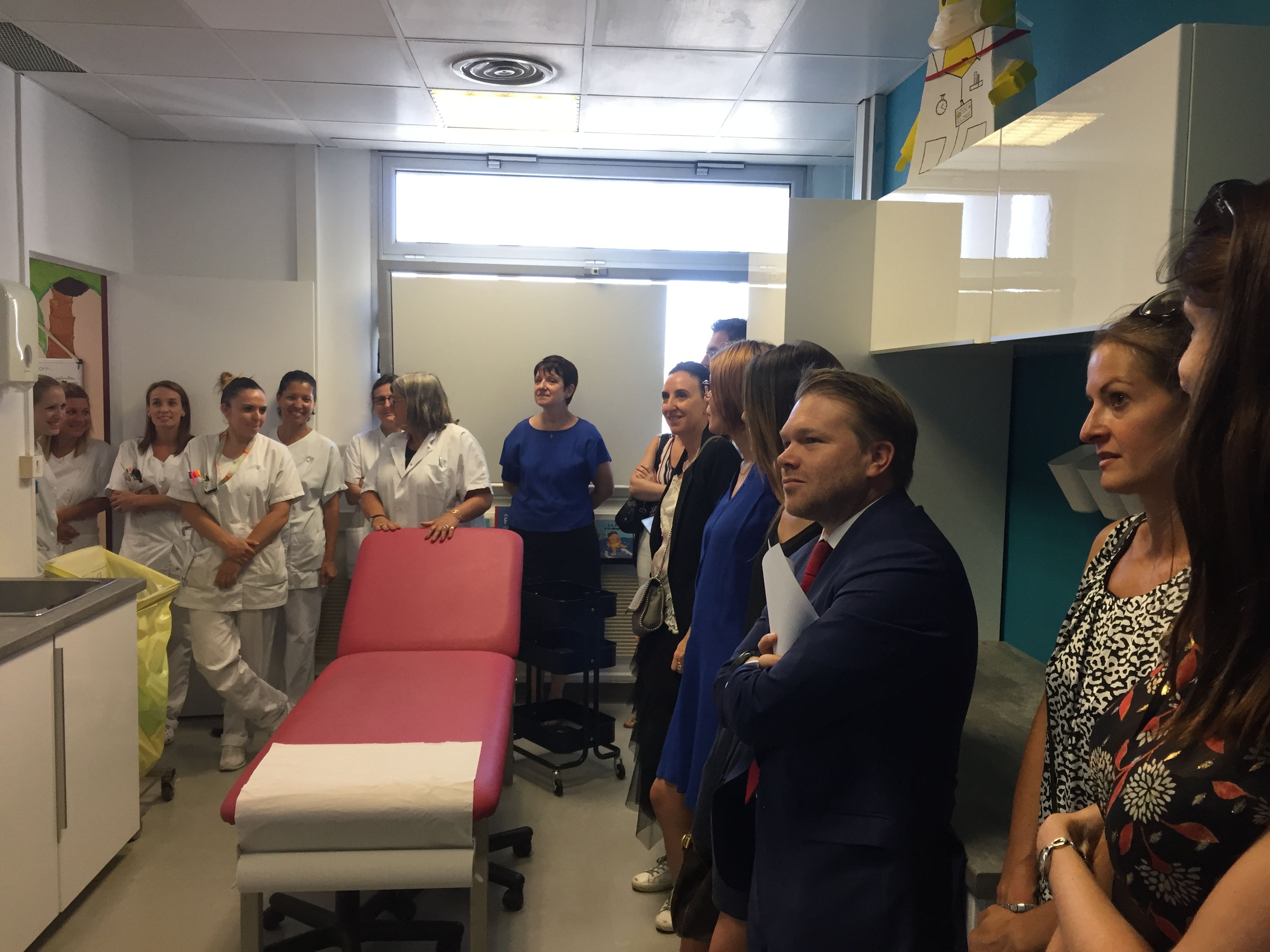 Ficorec Actions Solidarité : Inauguration d’une salle de soin à l’hôpital enfant de La Timone