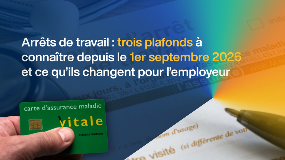 Arrêt maladie - règles au 1er septembre 2026