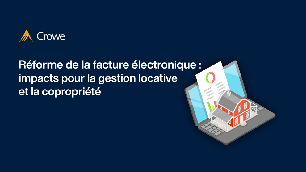 Facturation électronique et copropriété