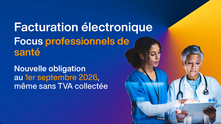 Obligation facturation électronique pour les professionnels de santé