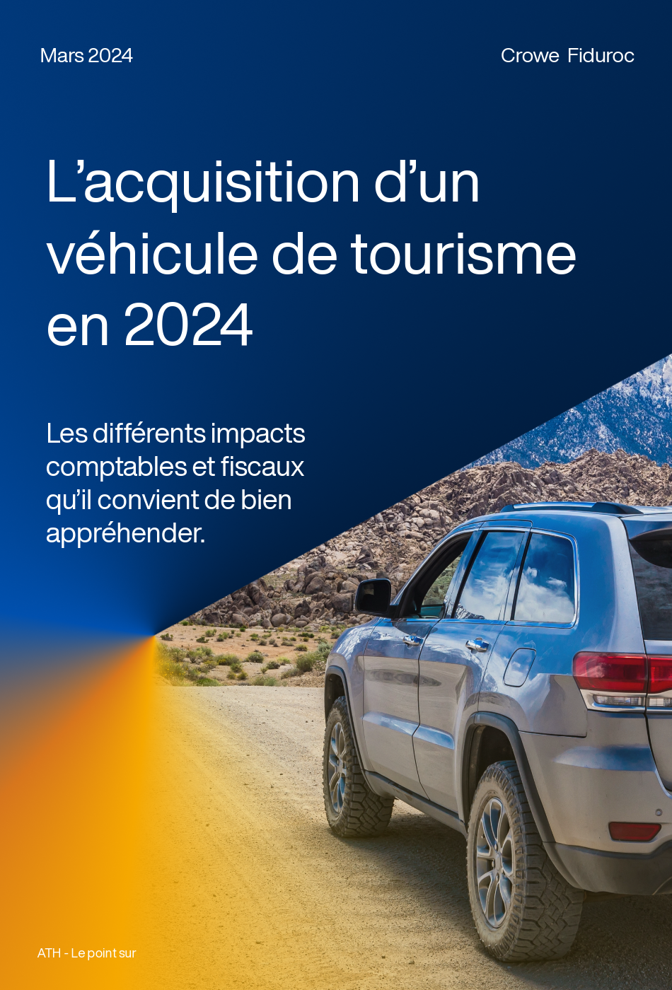 Acquisition véhicule de tourisme en 2024