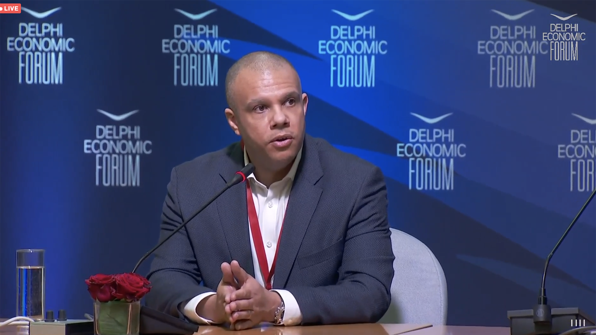 Wayne Clarke at the Delphi Economic Forum