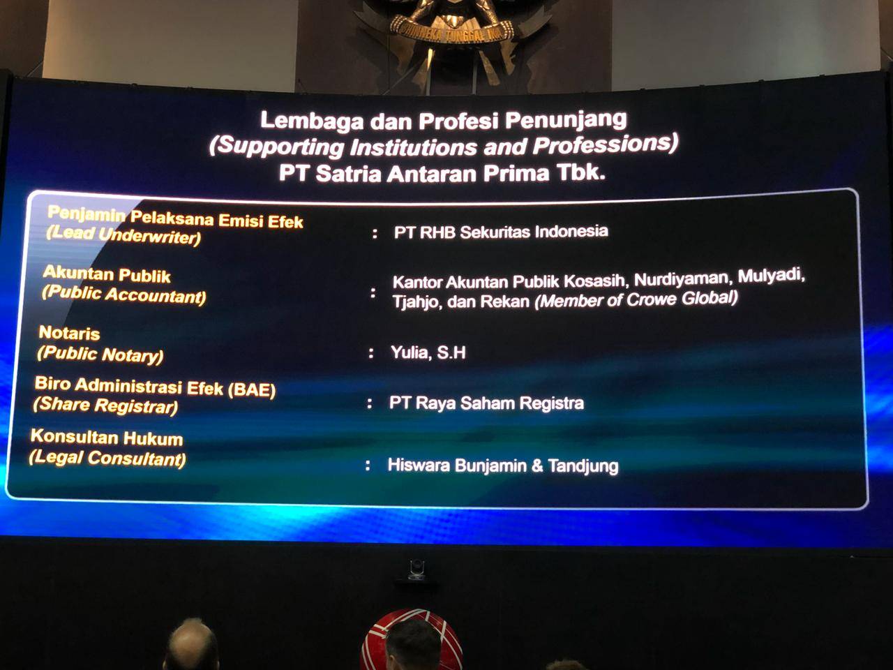 PT Satria Antaran Prima Tbk listing of Shares on the IDX ...