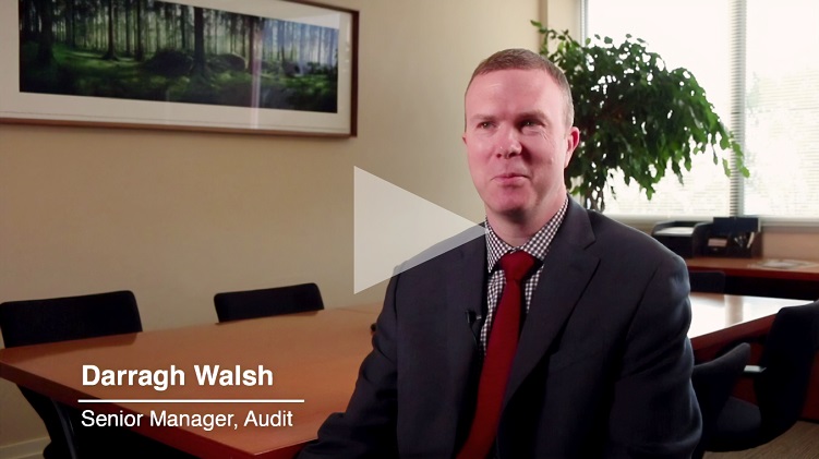 Audit senior manager Darragh Walsh - Crowe Ireland