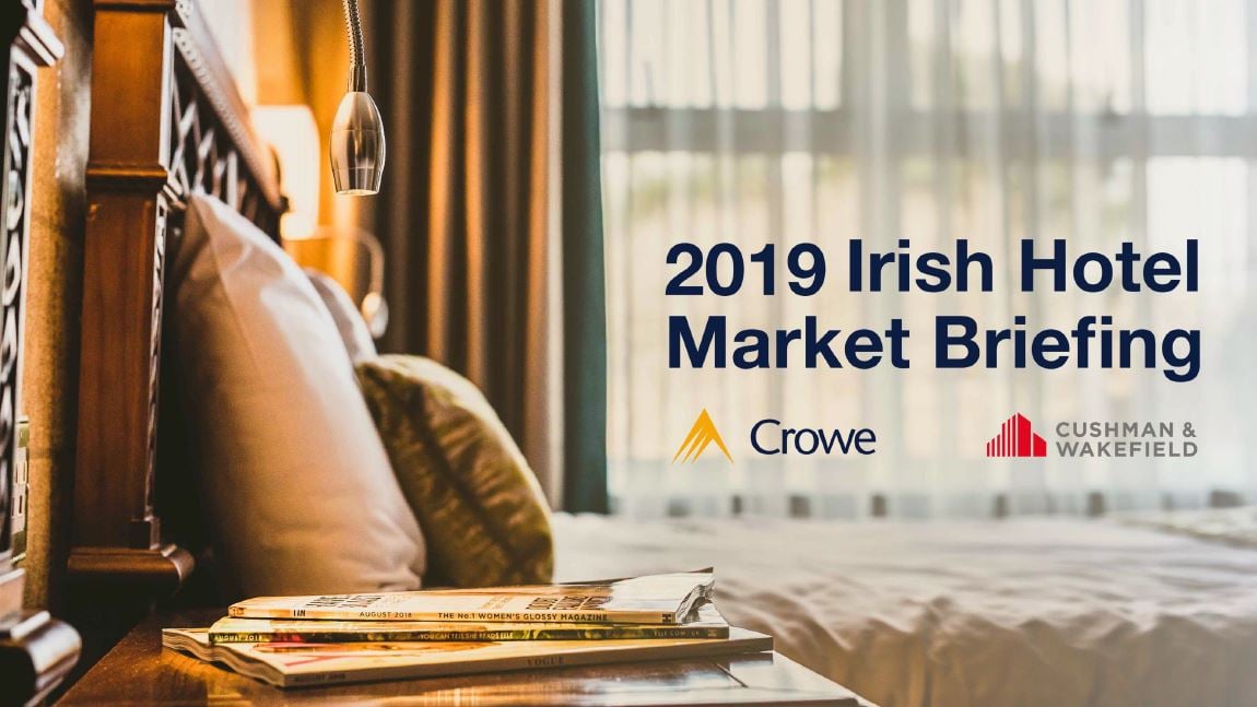 2019 Irish Hotel Sector Briefing cover - Crowe Ireland