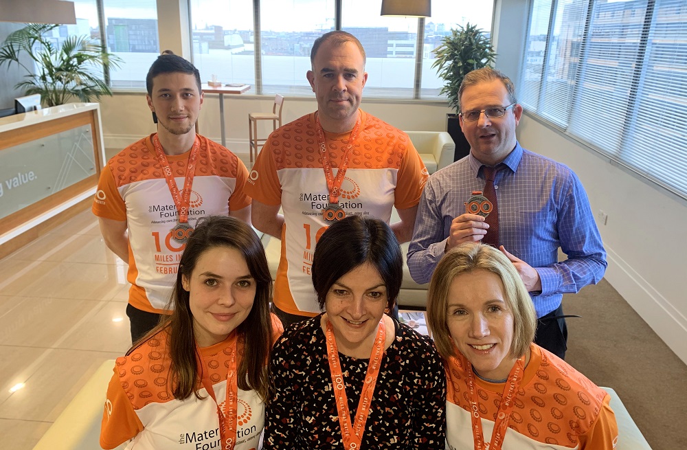 Crowe Ireland employees fundraise for the Mater Foundation