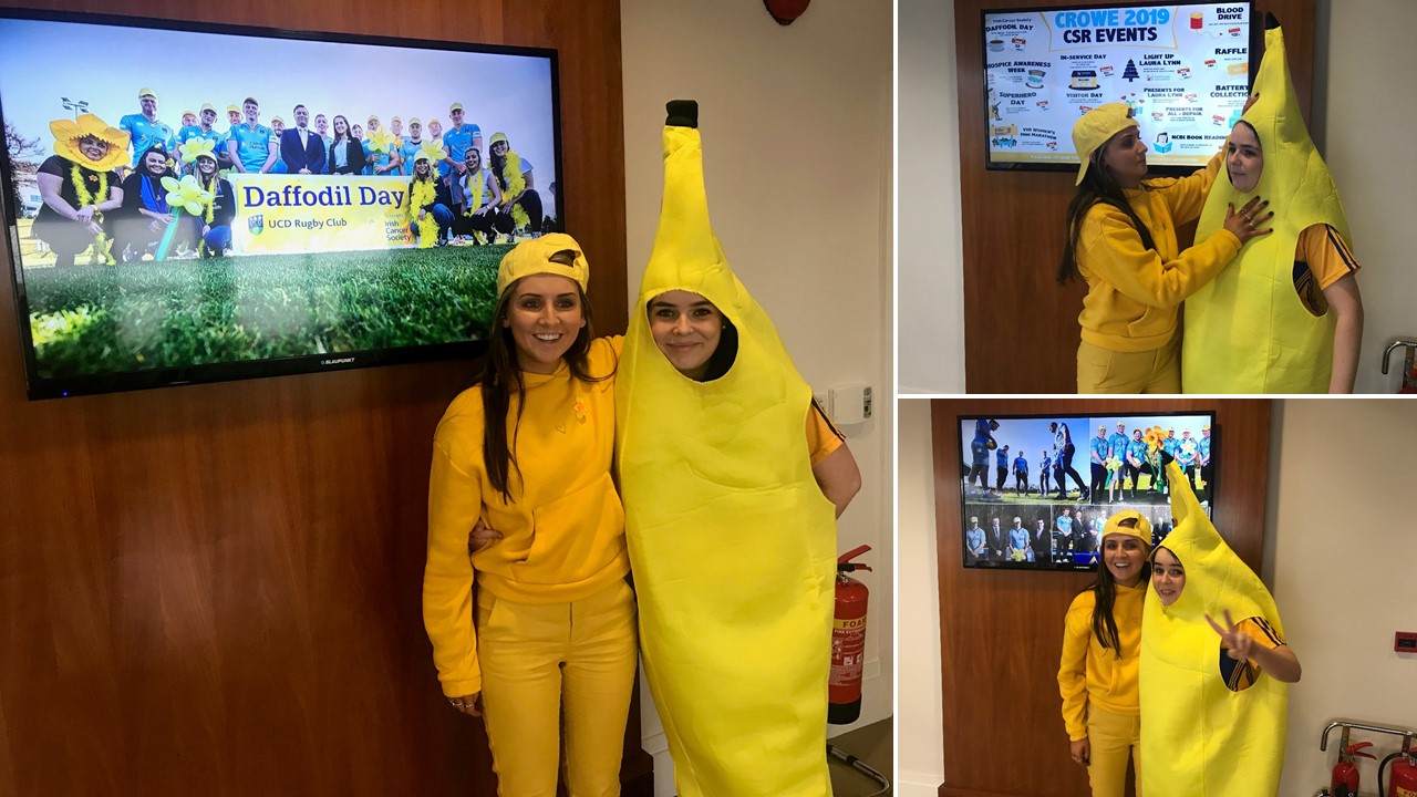 Crowe staff supporting Daffodil Day 2019