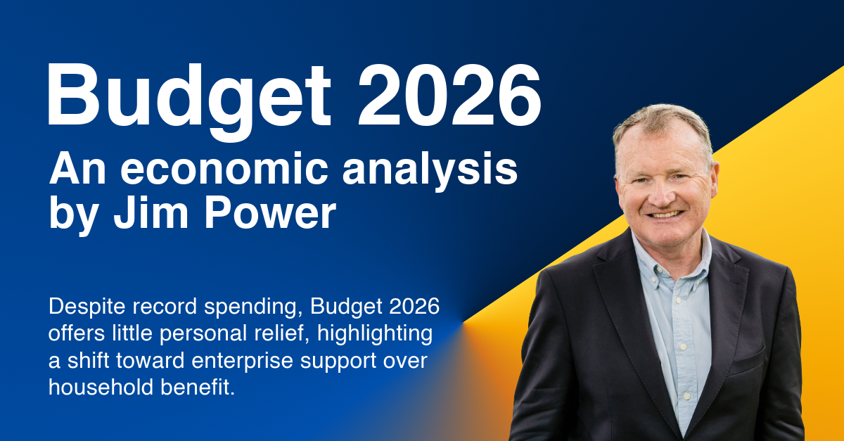 Budget 2026 - An economic analysis by Jim Power