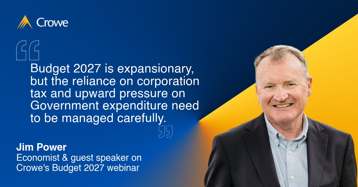 Jim Power Budget 2027 analysis