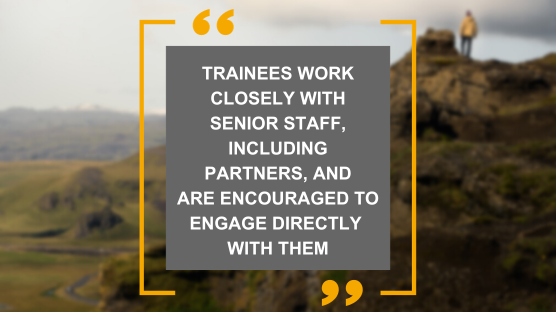 Michael O'Scathaill provides insight into Crowe's graduate trainee programme