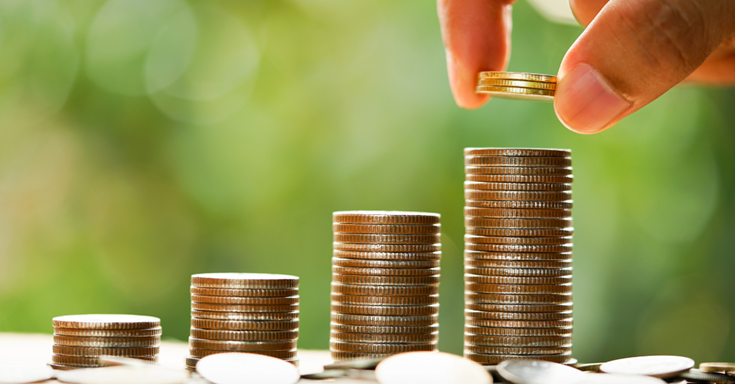 Stacking coins